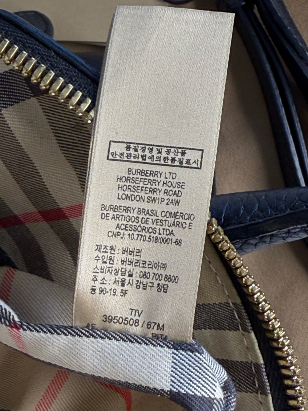 Burberry “Greenwood” Bowling Bag - Picture 10 of 13